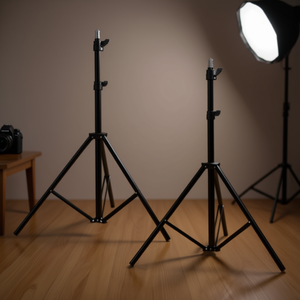 Professional Aluminum Tripod <b>Stand</b> <b>for</b> Cameras, Lamps, and <b>Phones</b>, 190 Cm Max Height, Twist Lock, Portable with <b>Case</b>, ELEGATE Br - Product Image 2