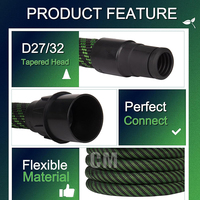 Raccords de tuyau d'aspiration pour Festool et Mirka, adaptés aux aspirateurs, seaux à poussière, têtes de ponçage électriques et machines à poncer.