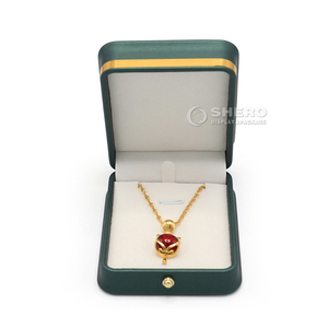 Modern Curved Waist Jewellery Box Gold Edge Premium Leather Jewelry Storage <b>Holder</b> For Rings Necklaces <b>Earrings</b> - Product Image 4