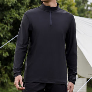 Chemise à manches longues pour hommes à coutures renforcées écologiques pour le trail running optimisé pour la récupération athlétique - Product Image 5