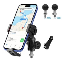 Support de téléphone pour vélo antivol et anti-vibration, compatible avec les téléphones mobiles de 5,2 à 7,2 pouces