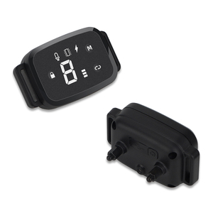 यूएसबी रिचार्जेबल एलसीडी स्क्रीन डॉग बार्क निवारक उपकरण कंपन, बीप और शॉक 3 कार्यों के साथ एंटी बार्क कॉलर - Product Image 4