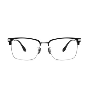 22212 B titane Super léger lunettes plein cadre <span class=keywords><strong>grande</strong></span> <span class=keywords><strong>taille</strong></span> pour grand visage pour lunettes optiques lunettes pour hommes en gros - Product Image 1