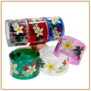 High Quality Fashion Island Bangles <strong>Acrylic</strong> Shell Bracelet <strong>Jewelry</strong> for Women - Product Image 4
