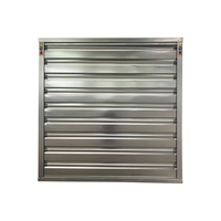 Ventilateur industriel à pression négative, installation murale, cadre galvanisé pour restaurant, supermarché, salle de sport, entrepôt, refroidissement
