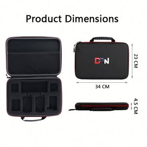 Custom Hard <b>Shell</b> EVA Carrying Case Tool Bag Wireless Interphone Storage Case Waterproof Leather Walkie Talkie Pouch Bag Case - Product Image 4