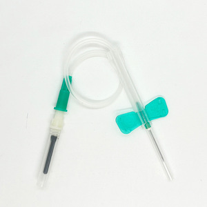<span class=keywords><strong>Set</strong></span> Infus Vena Kulit Kepala - Dikemas Secara Individual, Pengiriman Global Dengan Konektor Luer Lock Jarum Kupu-kupu Infus 21g 23g Hewan Peliharaan - Product Image 3