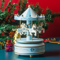 Cadeaux de fête, décorations du Nouvel An, décoration intérieure, ornements de Noël, boîte à musique, cadeaux d'anniversaire pour enfants