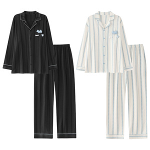 Pijamas de Algodón para Hombre de Marca Privada, Conjunto de Pantalones Cortos para Dormir, Hechos a Medida, Venta al Por Mayor, MOQ Bajo - Product Image 4
