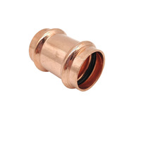 Raccord de compression en cuivre, coude réducteur pour tuyauterie de plomberie, profil en V, WRAS, vente en gros d'usine, raccords à sertir pour CVC