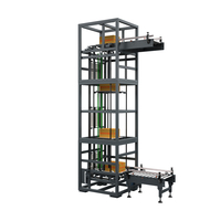 Solution de manutention de type Z Ascenseur électrique personnalisé Convoyeur vertical continu de levage de cargaison