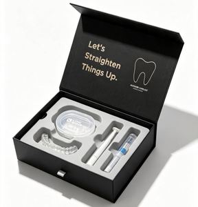 FX Recyclable Paperboard <b>Magnetic</b> Rigid <b>Box</b> Collapsible <b>Gift</b> Packaging <b>Box</b> for Dental Clinic Oral Care Kit - Product Image 1