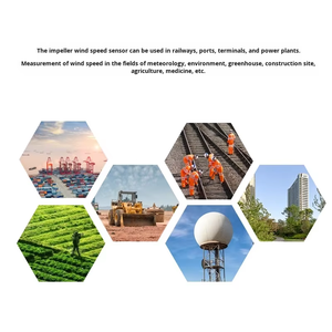 RS485 스테인리스 스틸 공기 덕트 풍속계 임펠러 풍속 강도 측정기 공기 측정용 - Product Image 6
