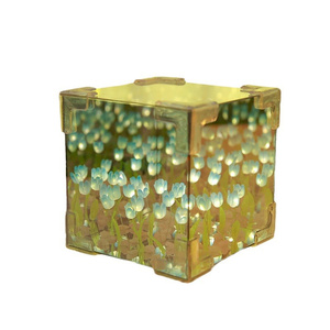 2023 phát sáng trong bóng tối Nguồn cung cấp bên Glass Bìa DIY quà tặng <span class=keywords><strong>Tulip</strong></span> hình Dome bàn <span class=keywords><strong>LED</strong></span> ánh sáng ban đêm cho các cô gái - Product Image 6