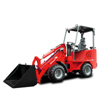 Mammut 600kg Articulated Compact Hof lader WL10 für landwirtschaft liche Maschinen
