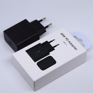 Đối với Samsung EU cắm t4510 Mới Nhỏ Gọn gan siêu nhanh 45W <span class=keywords><strong>USB</strong></span> C <span class=keywords><strong>Power</strong></span> Adapter với PD OTP Type-C adapter cho sạc nhanh - Product Image 3