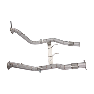 Tubería de Escape OEM Downpipe para <span class=keywords><strong>Ford</strong></span> <span class=keywords><strong>Bronco</strong></span> F-150 Raptor 3.0T SS304, Tubo de Prueba Aislado, Tubos de Escape para Mejora de Potencia - Product Image 4