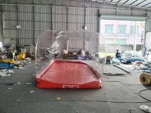 Housse de protection de voiture d'intérieur sur mesure, abri de stationnement gonflable pour voiture, protection contre la pluie et la poussière, tente de garage à bulles avec <span class=keywords><strong>prix</strong></span> d'usine - Product Image 5