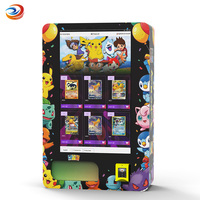 Dispensador Automático de Tarjetas Montado en Pared con Sistema de Gestión en la Nube y Pago NFC para Tarjetas Coleccionables de Anime TCG, Personalización OEM