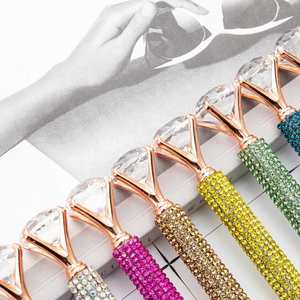 Personalized Diamond Crystal Ballpoint <b>Pens</b> - Retractable Black Ink, Rhinestone Bling, <b>Refill</b>, Gift for Women - Product Image 2