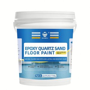 Pintura Epóxica Innovadora para Pisos con Arena de Color y Patrón de Mármol, Autonivelante, Resistente al Agua y a los Álcalis, para Centros Comerciales y Talleres - Product Image 2