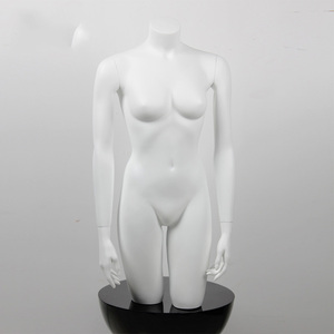Maniquí de torso masculino blanco mate sin cabeza de <span class=keywords><strong>medio</strong></span> <span class=keywords><strong>cuerpo</strong></span> - Product Image 6