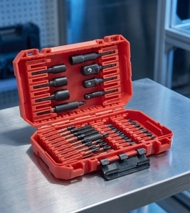 Juego de Puntas de Destornillador de Impacto de Alta Resistencia TOOLJOY, 37 Piezas, Acero S2, con Puntas Magnéticas para Taladro Eléctrico - Product Image 1