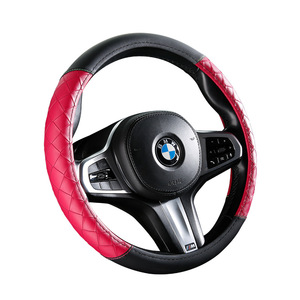 Housse de <span class=keywords><strong>volant</strong></span> de voiture à motif tissé, housse de <span class=keywords><strong>volant</strong></span> universelle de type OD universel quatre saisons - Product Image 4