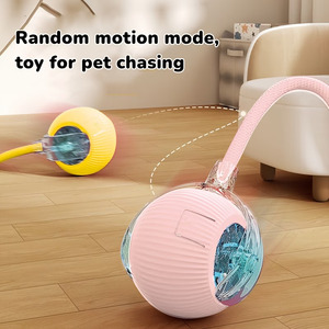 Jouet pour chat Playpal USB, balle de chat USB, jouet électrique automatique intelligent pour soulager l'ennui, pour chat et chien - Product Image 5