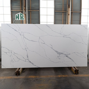 Piano <span class=keywords><strong>Cucina</strong></span> in Quarzo Cinese HD Stone, Produttore <span class=keywords><strong>di</strong></span> Lastre in Quarzo Bianco Venus Calacatta - Product Image 3