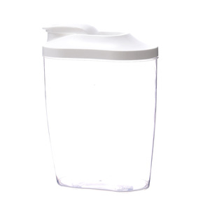 Food Storage <b>Container</b> Set 1L 1.5L Flip Top Airtight Rectangle For Grain Pasta <b>Snack</b> - Product Image 5