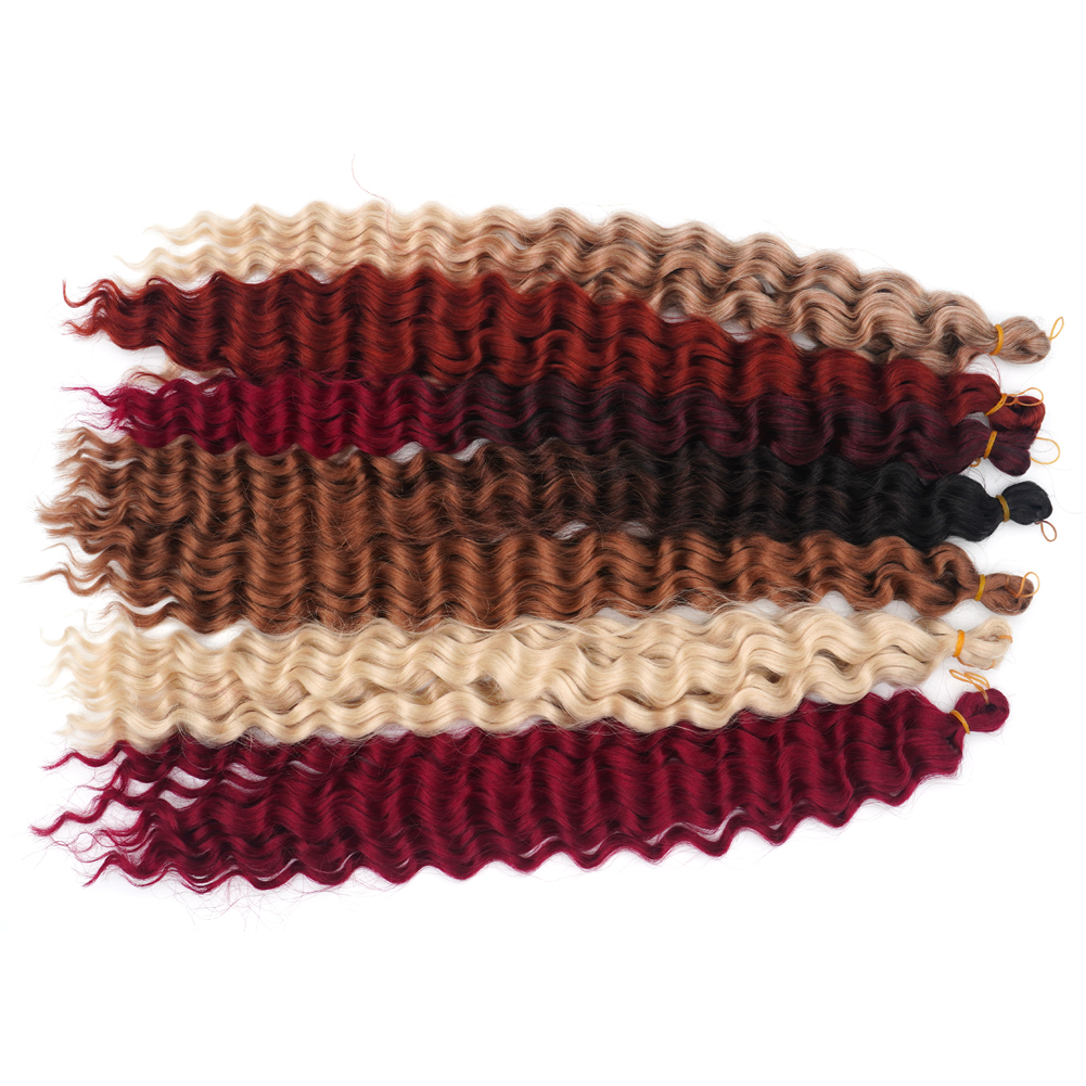 Vast Hair Workshop Craft Detail 5 for KAMA Dyed Deep Twist Synthetic Hair Bundles Crochet Braid Extensions