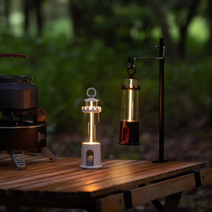 Baliza LED regulable portátil para acampar, lámpara <span class=keywords><strong>de</strong></span> Luna creativa, proyector, decoración <span class=keywords><strong>de</strong></span> <span class=keywords><strong>Faro</strong></span>, ganchos recargables blancos, decoraciones para exteriores - Product Image 3