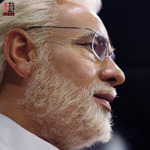 Lebensgroße, Hochrealistische Indische Berühmte Politiker Silikon-Wachsfigur für Sammler - Product Image 2