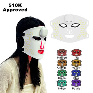 Nuevo diseño profesional inalámbrico batería recargable controlador magnético <span class=keywords><strong>4D</strong></span> láser rojo iluminación máscara facial - Product Image 5