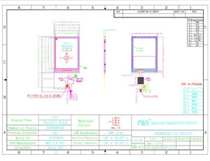 Polcd nhiệt độ rộng 2.8 inch LCD <span class=keywords><strong>module</strong></span> 240*320 300nits SPI 2.8 IPS góc nhìn <span class=keywords><strong>TFT</strong></span> Màn hình LCD - Product Image 6