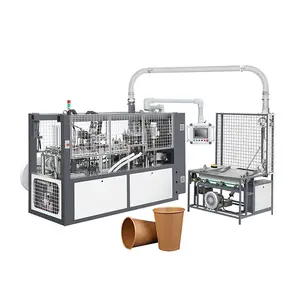 Paper cup machine price plastic cup making machine soy milk yogurt disposable paper cup making machine