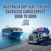 Transporte Marítimo LCL+express de China a Australia, Agente de Consolidación de Carga Sobredimensionada Rápido y Confiable con Seguro, Tiempo de Tránsito de 22-35 Días