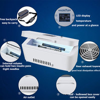 Mini réfrigérateur portable pour hôtel, DC5V/AC100-240V pour voiture et maison, mini réfrigérateur réfrigérateurs compacts