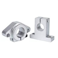 Support de tige linéaire verticale et horizontale en aluminium MISSDAKE SK SHF, support de fixation, tailles 8 10 12 13 16 20 25 30