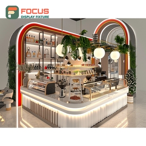 ตู้โชว์กาแฟพรีเมียม ประตูกระจกสูง สำหรับจัดแสดงเมล็ดกาแฟ สีดำด้าน สำหรับร้านกาแฟ - Product Image 5