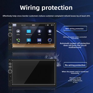 7-inch In-<b>Car</b> MP5 <b>Player</b> with CarPlay Android Auto -<b>Car</b> Radio - Product Image 1
