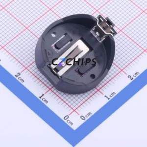 AAA-BAT-029-K01 Button & Strip Battery Connector Through hole Component (THT) Connector Battery Holder CR2032 - Product Image 1