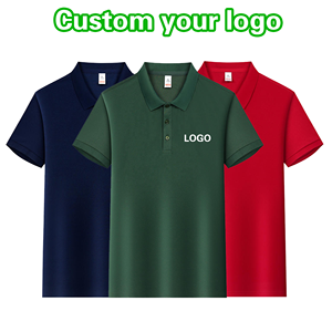 Camiseta Polo de Golf Blanca de Alta Calidad al por Mayor, Personalizada con Logotipo Bordado, Unisex, de Algodón Liso, para Negocios, Camisetas Polo Personalizadas para Hombre - Product Image 1