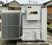 Transformateur de distribution immergé dans l'huile, hermétique, Rainbow S11-M-1250, triphasé, 50 Hz, 10 kV à 0,4 kV, enroulement en cuivre pur