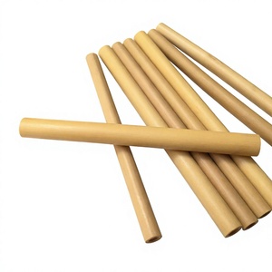 Wholesale Reusable <b>Bamboo</b> Drinking <b>Straws</b> Custom Engraved Logo Private Label Packaging for Retail Brands - Product Image 1