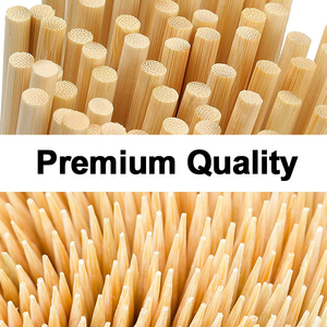 Pinchos para carne, barbacoa, aperitivos de bambú, parrilla al por mayor, herramientas desechables asadas de malvavisco - Product Image 3