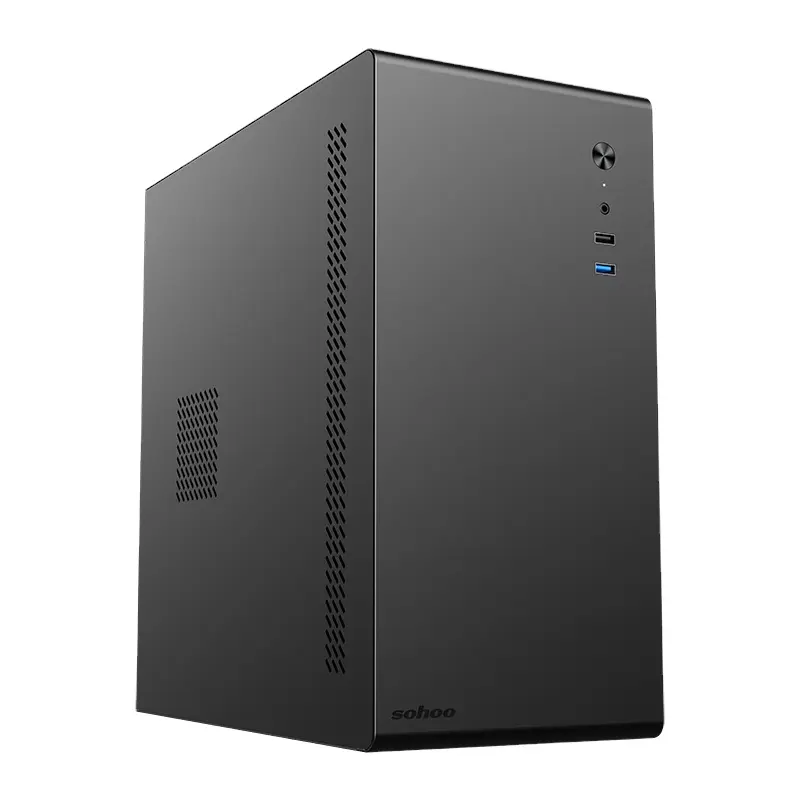 GAMEMAX parti di computer all'ingrosso personalizzate accessori custodia per armadietto desktop tower OEM M-ATX custodia per micro computer sottile opzionale