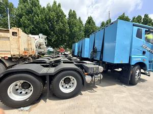 รถบรรทุกหัวลากไฟฟ้า Feng Niao 6x4 รับน้ำหนักได้มากกว่า 50 ตัน กำลังเครื่องยนต์มากกว่า 450 แรงม้า ยูโร 5 ดีเซล ระบบกันสะเทือนแบบลม เกียร์อัตโนมัติ พวงมาลัยซ้าย - Product Image 3