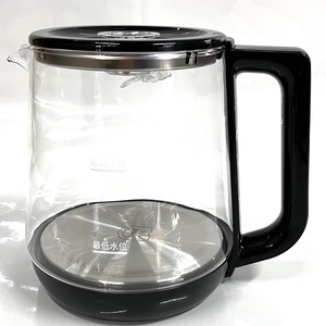 Bouilloire électrique en verre avec fonction de chauffage pour la préparation du thé et utilisation sur le bureau - Product Image 1